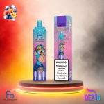 Fumot Tornado 15K Blueberry Peach Ice Einweg Vape mit bis zu 15000 Zügen und erfrischendem Blaubeer-Pfirsich-Menthol-Geschmack