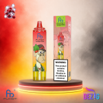 Fumot Tornado 15K Fizzy Cherry Einweg Vape mit bis zu 15000 Zügen und spritzigem Kirschlimonaden-Geschmack