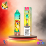 Fumot Tornado 15K Pineapple Ice Einweg Vape mit bis zu 15000 Zügen und erfrischendem Ananas-Menthol-Geschmack