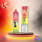 Fumot Tornado 15K Strawberry Watermelon Lemonade Einweg Vape mit bis zu 15000 Zügen und fruchtigem Erdbeer-Wassermelonen-Limonaden-Geschmack