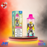 JNR Leopard 40K Strawberry Ice Einweg Vape mit Erdbeer-Ice-Geschmack und 40000 Zügen.
