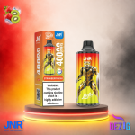 JNR Leopard 40K Strawberry Kiwi Einweg Vape mit Erdbeer-Kiwi-Geschmack und 40000 Zügen.