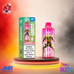 JNR Leopard 40K Strawberry Raspberry Cherry Ice Einweg Vape mit Erdbeer-Himbeer-Kirsch-Ice-Geschmack und 40000 Zügen.