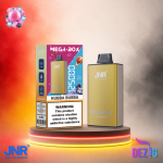 JNR Mega Box 25K Hubba Bubba Einweg Vape mit 25000 Zügen und süßem Kaugummi-Geschmack.