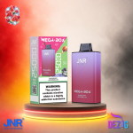 JNR Mega Box 25K Raspberry Watermelon Einweg Vape mit 25000 Zügen.