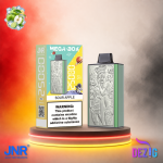 JNR Mega Box 25K Sour Apple Einweg Vape mit 25000 Zügen.