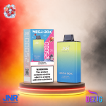 JNR Mega Box 25K Strawberry Raspberry Ice Einweg Vape mit 25000 Zügen.