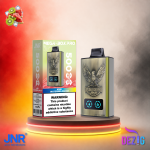 JNR Mega Box Pro 50K Kiwi Watermelon Ice Einweg Vape mit Kiwi- und Wassermelonen-Ice-Geschmack und 50000 Zügen.