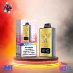 JNR Mega Box Pro 50K Mixed Berry Einweg Vape mit gemischtem Beeren-Geschmack und 50000 Zügen.