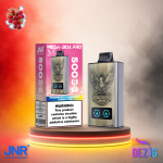 JNR Mega Box Pro 50K Strawberry Raspberry Cherry Ice Einweg Vape mit Erdbeer-, Himbeer- und Kirsch-Ice-Geschmack und 50000 Zügen.