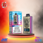 JNR Mega Box Pro 50K Strawberry Watermelon Ice Einweg Vape mit Erdbeer-Wassermelonen-Ice-Geschmack und 50000 Zügen.