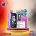 MerryMi Panda X 40K Blueberry Raspberry Cherry Einweg Vape mit 40000 Zügen und fruchtigem Beerenmix-Geschmack