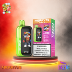 MerryMi Panda X 40K Kiwi Passion Fruit Guava Einweg Vape mit 40000 Zügen und exotischem Frucht-Geschmack