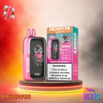 MerryMi Panda X 40K Prime Strawberry Einweg Vape mit 40000 Zügen und intensivem Erdbeer-Geschmack