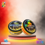 Iceberg Crazy Mix Snus Nikotinbeutel mit Crazy-Mix-Geschmack, 20 Beuteln und 40mg Nikotin.