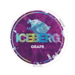 Iceberg Grape White Snus Nikotinbeutel mit Trauben-Geschmack, 20 Beuteln und 40mg Nikotin.