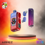 AirMez X Beats 40K Double Apple Einweg Vape mit Doppelapfel-Geschmack und 40000 Zügen.
