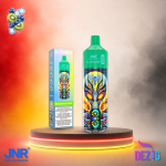 JNR Alien Max 18K Blueberry Kiwi Einweg Vape mit Blaubeer-Kiwi-Geschmack und 18000 Zügen.