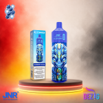 JNR Alien Max 18K Blueberry On Ice Einweg Vape mit Blaubeer-Ice-Geschmack und 18000 Zügen.