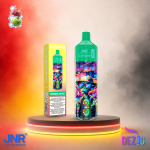 JNR Alien Max 18K Frozen Apple Einweg Vape mit Frozen-Apfel-Geschmack und 18000 Zügen.