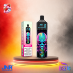 JNR Alien Max 18K Hubba Bubba Strawberry Einweg Vape mit Hubba-Bubba-Erdbeer-Geschmack und 18000 Zügen.