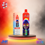 JNR Alien Max 18K Raspberry Watermelon Ice Einweg Vape mit Himbeer-Wassermelonen-Ice-Geschmack und 18000 Zügen.