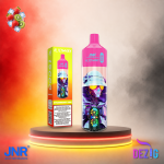 JNR Alien Max 18K Strawberry Kiwi Einweg Vape mit Erdbeer-Kiwi-Geschmack und 18000 Zügen.