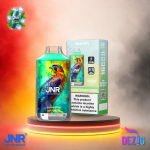 JNR Falcon 16K Frosted Mint Burst Einweg Vape mit bis zu 16000 Zügen und intensivem Eisminz- und Menthol-Geschmack