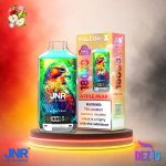 JNR Falcon X 18K Apple Pear Einweg Vape mit bis zu 18000 Zügen und Apfel-Birnen-Geschmack