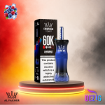 Al Fakher Crown Bar E-Hose X 60K Blueberry Raspberry Einweg Vape mit Blaubeer- und Himbeer-Geschmack und 60000 Zügen.