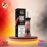 Al Fakher Crown Bar E-Hose X 60K Peach Ice Einweg Vape mit Pfirsich-Ice-Geschmack und 60000 Zügen.