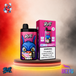 Blur 20K Blueberry Raspberry Strawberry Ice Einweg Vape mit Blaubeer-Himbeer-Erdbeer-Ice-Geschmack und 20000 Zügen.
