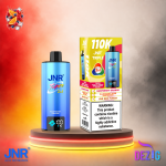 JNR Triple 110K Raspberry Orange, Blueberry Sour Raspberry und JNR Red Punch Einweg Vape mit 110000 Zügen.