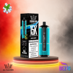 Al Fakher Crown Bar HyperMax 15K Gum Mint Einweg Vape mit Kaugummi- und Minz-Geschmack und 15000 Zügen.
