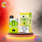 Fumot ECO 2in1 50K Peach Mango Watermelon Pina Colada Einweg Vape mit Pfirsich-Mango-, Wassermelonen- und Pina-Colada-Geschmack und 50000 Zügen.