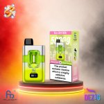 Fumot ECO 2in1 50K White Mamba Peach Ice Einweg Vape mit White-Mamba- und Pfirsich-Ice-Geschmack und 50000 Zügen.