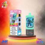 JNR Quads 4in1 120K Double Apple, Triple Melon, Watermelon Bubblegum und Strawberry Banana Einweg Vape mit 120000 Zügen.