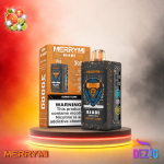 MerryMi Blade 30K Sunset Lime Einweg Vape mit 30000 Zügen und erfrischendem Limetten-Geschmack