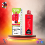 Fumot Eco 3in1 24K Black Love Watermelon Einweg Vape mit bis zu 24000 Zügen und dunklem Beeren- sowie Wassermelonen-Geschmack