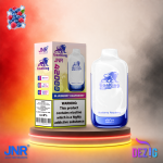 JNR LionKing 42K Blueberry Raspberry Einweg Vape mit Blaubeer- und Himbeer-Geschmack und 42000 Zügen.