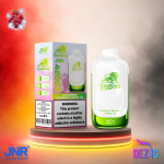 JNR LionKing 42K Strawberry Raspberry Cherry Ice Einweg Vape mit Erdbeer-, Himbeer-, Kirsch- und Ice-Geschmack und 42000 Zügen.