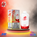 JNR LionKing 42K Strawberry Watermelon Ice Einweg Vape mit Erdbeer-, Wassermelonen- und Ice-Geschmack und 42000 Zügen.