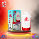 JNR LionKing 42K Watermelon Ice Einweg Vape mit Wassermelonen-Ice-Geschmack und 42000 Zügen.