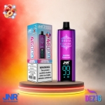 JNR Shisha Classic 46K Summer Peach Ice Einweg Vape mit sommerlichem Pfirsich-Ice-Geschmack und 46000 Zügen.