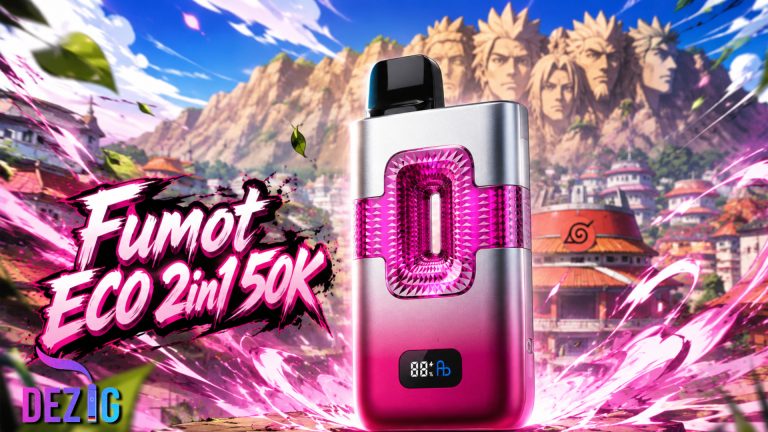 Fumot ECO 2in1 50K Einweg-E-Zigarette mit zwei Geschmackstanks