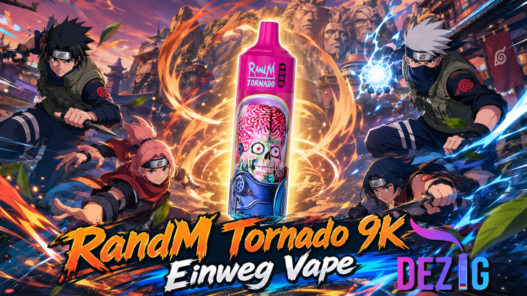 RandM Tornado 9K Einweg Vape mit verschiedenen Geschmacksrichtungen bei DEZIG.de