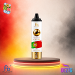 Fumot Tornado Fan Edition 15K Kiwi Passion Fruit Guava Einweg Vape mit Kiwi-Passionsfrucht-Guave-Geschmack und 15000 Zügen.