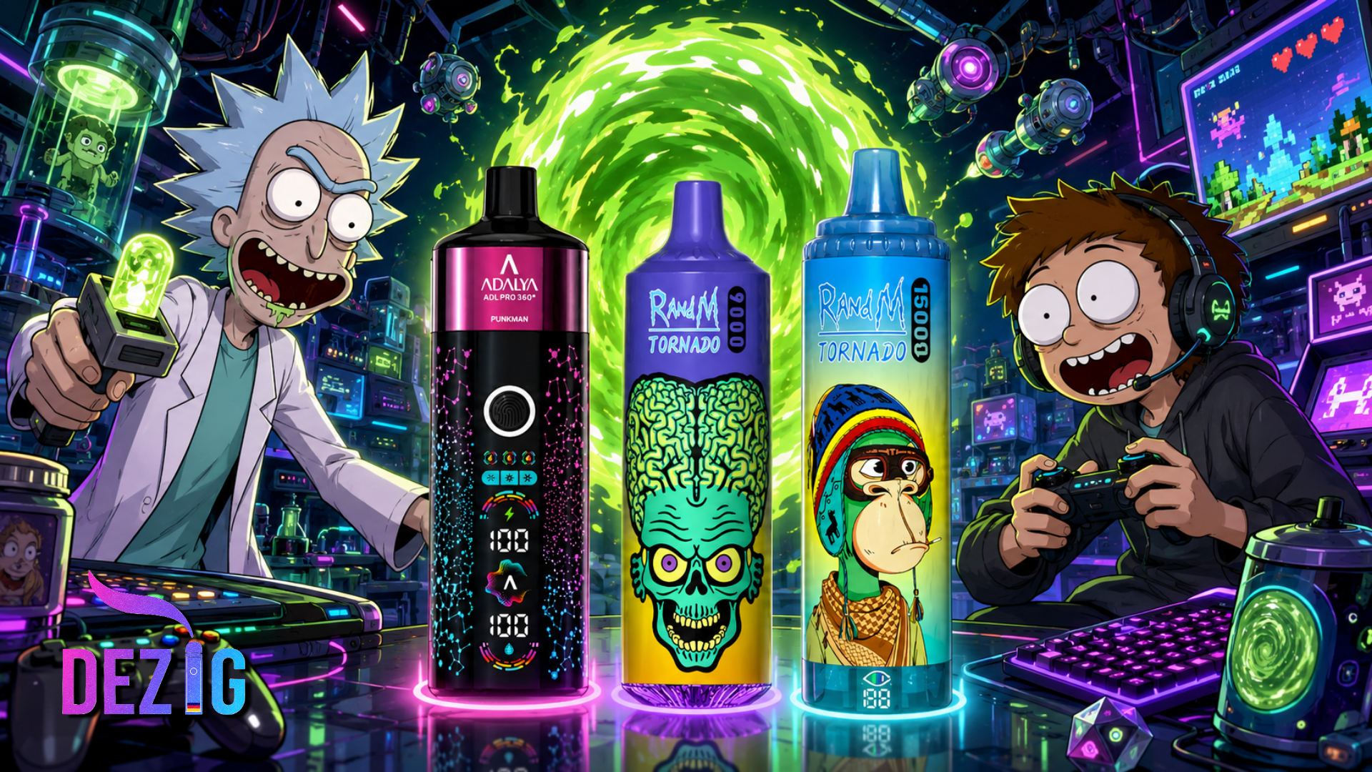 Einweg Vapes für lange Gaming-Abende