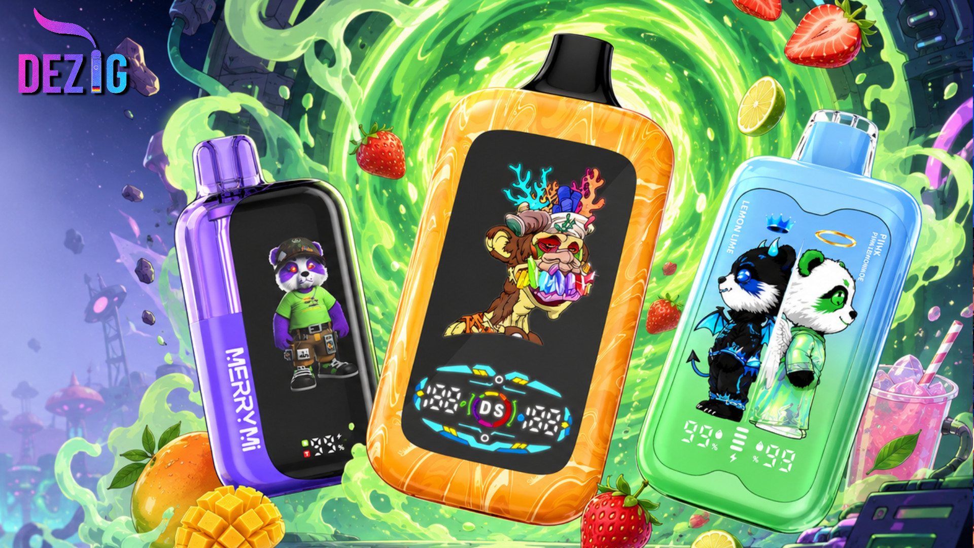 Vape 40K buying guide featuring popular 40000 puff vape models from DEZIG