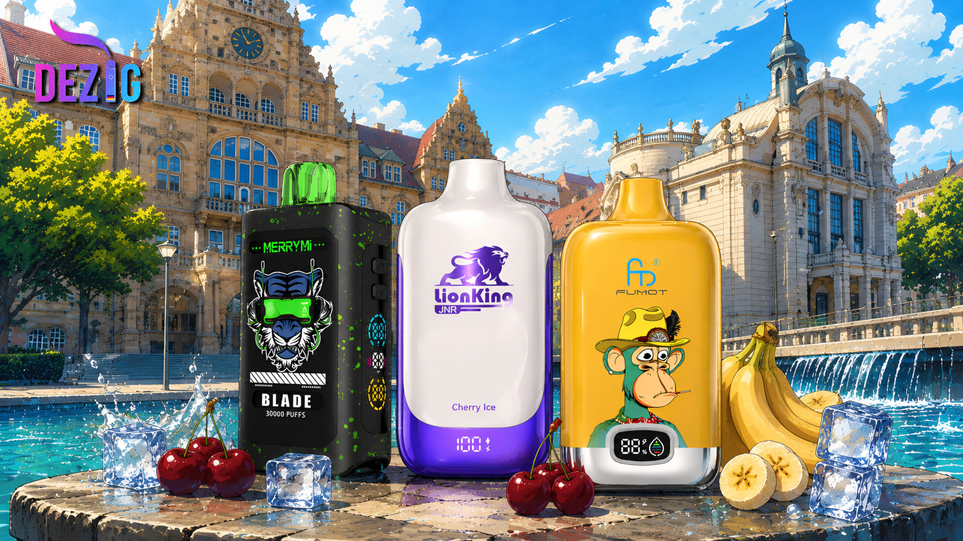 Vape Shop Bielefeld – Disposable vapes and popular 12K, 30K and 42K models